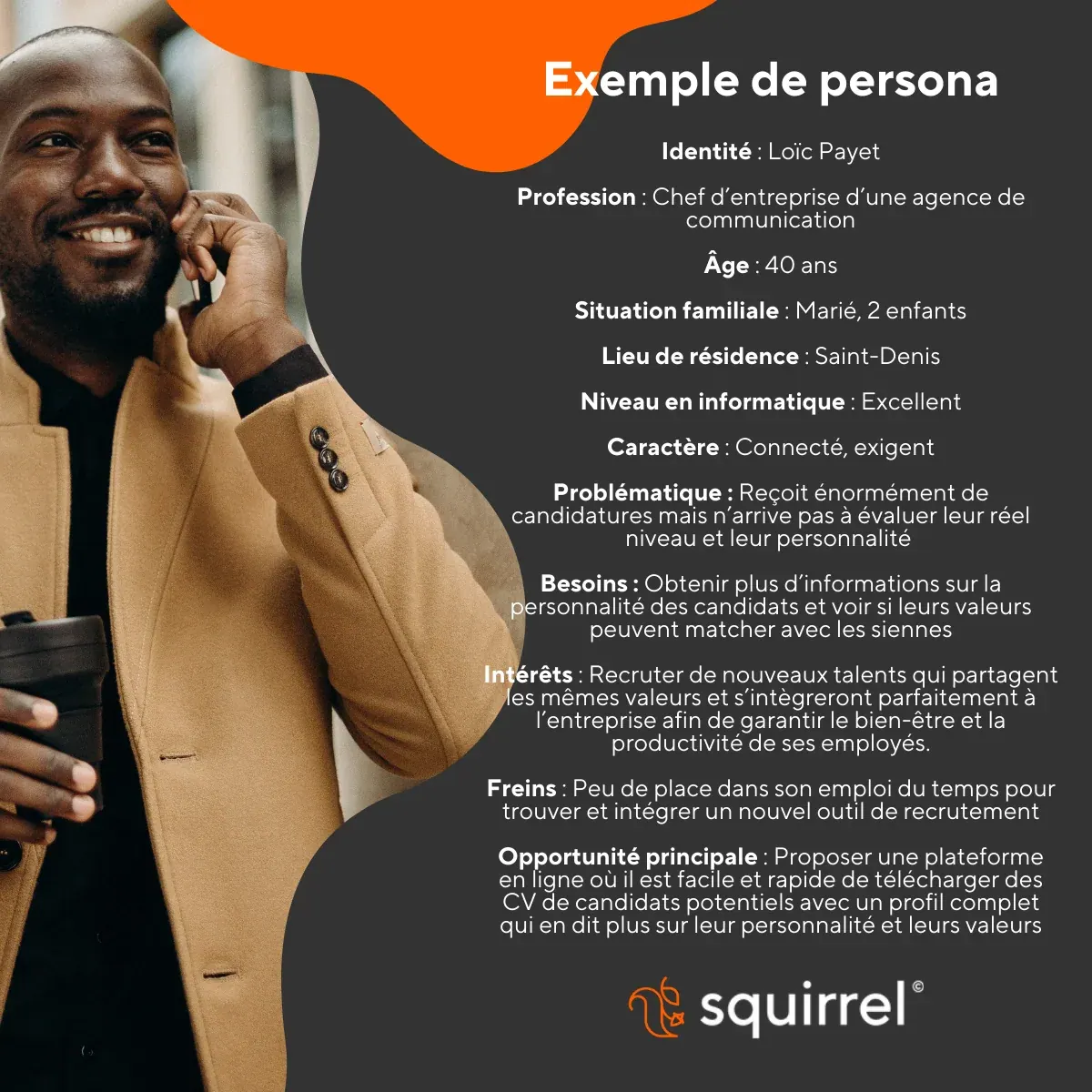 Fiche persona BtoB : Loïc Payet, chef d’entreprise à Saint-Denis