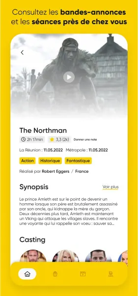 Application Cine974 : fiche d'un film avec bande-annonce, durée, date de sortie, synopsis et casting